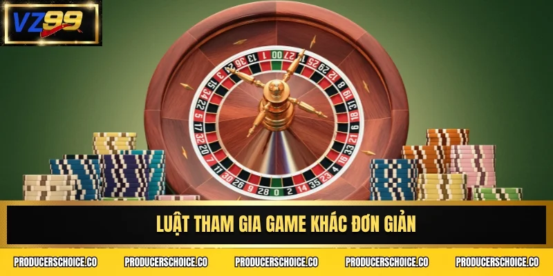 Luật tham gia game khác đơn giản